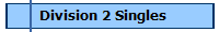   Division 2 Singles